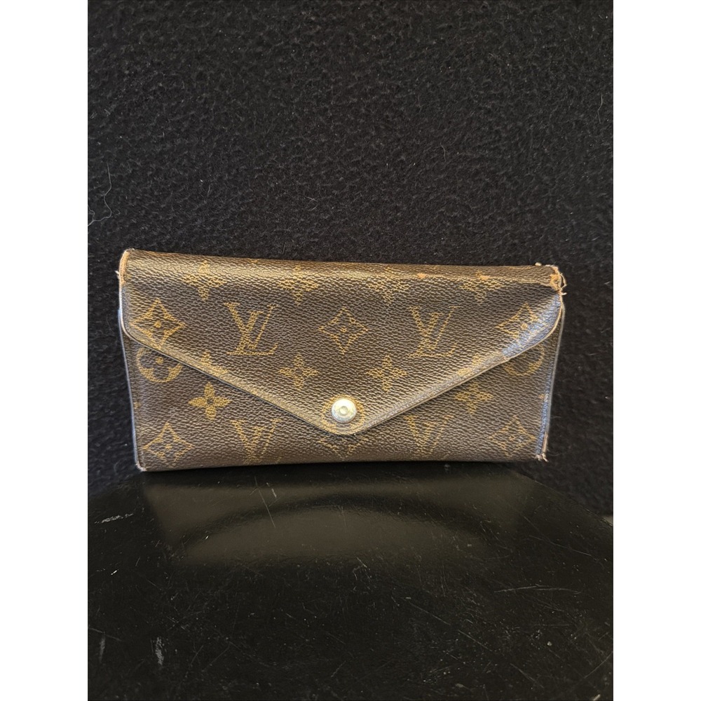 LOUIS VUITTON Monogram Portefeuille Jeanne Long Wallet Flap Long Wallet